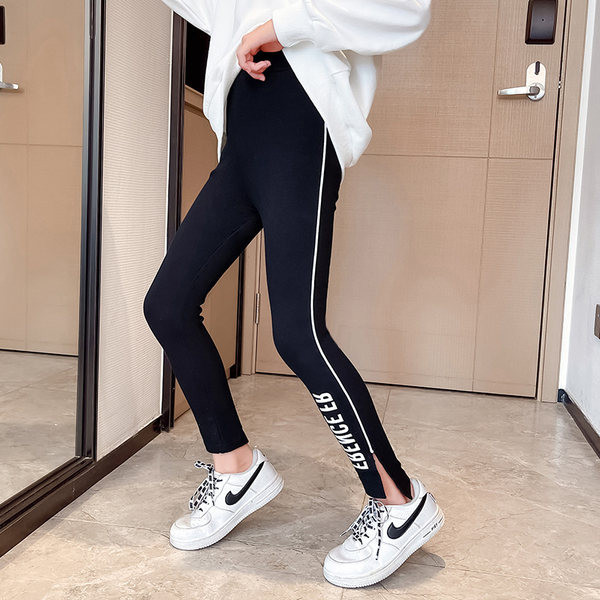 Elastične dječje tajice s natpisom za djevojčice