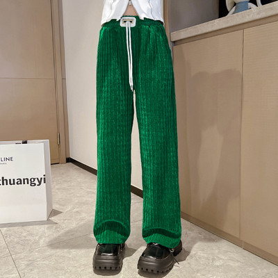 Új modell gyerek egyenes nadrág fűzős