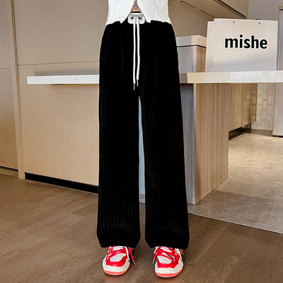 Új modell gyerek egyenes nadrág fűzős