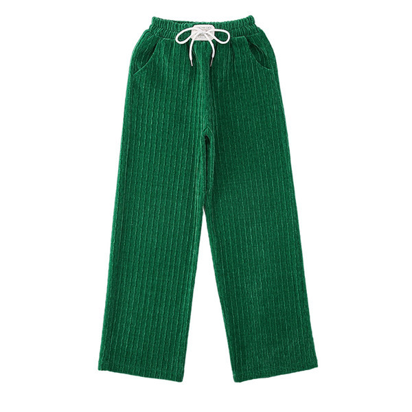 Új modell gyerek egyenes nadrág fűzős