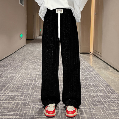 Gyermek széles szárú nadrág fűzős lányoknak