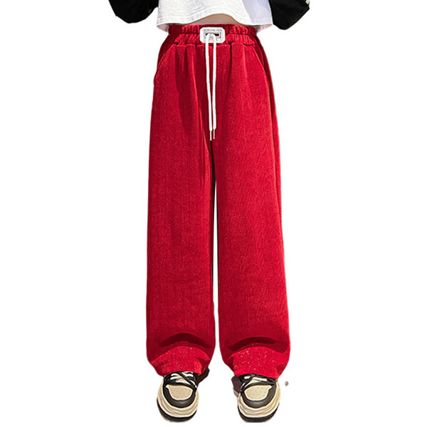 Gyermek széles szárú nadrág fűzős lányoknak