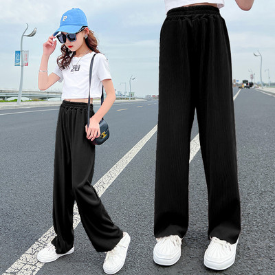 Vaikiškos plačios kelnės mergaitėms