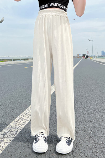 Vaikiškos plačios kelnės mergaitėms