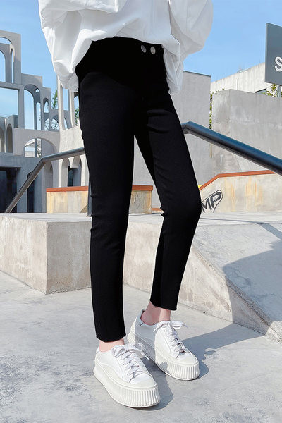 Vaikiškos vienspalvės kelnės mergaitėms