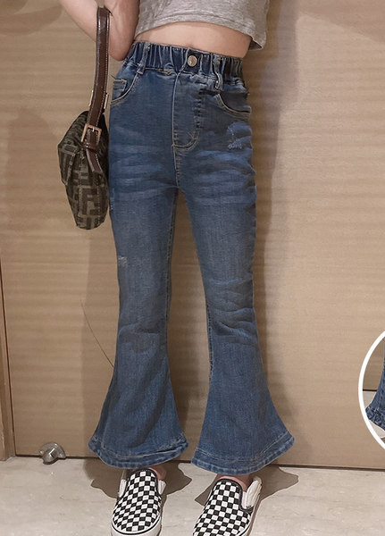 Gyermek széles szárú farmer lányoknak