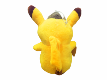 Играчка Pikachu, Пикачу, Плюшен, Жълт, 21х18 см