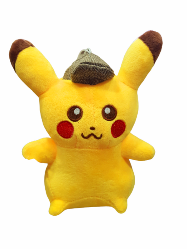 Играчка Pikachu, Пикачу, Плюшен, Жълт, 21х18 см