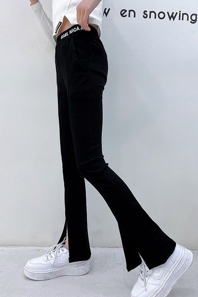 Elastsed laiade sääredega lastepüksid tüdrukutele