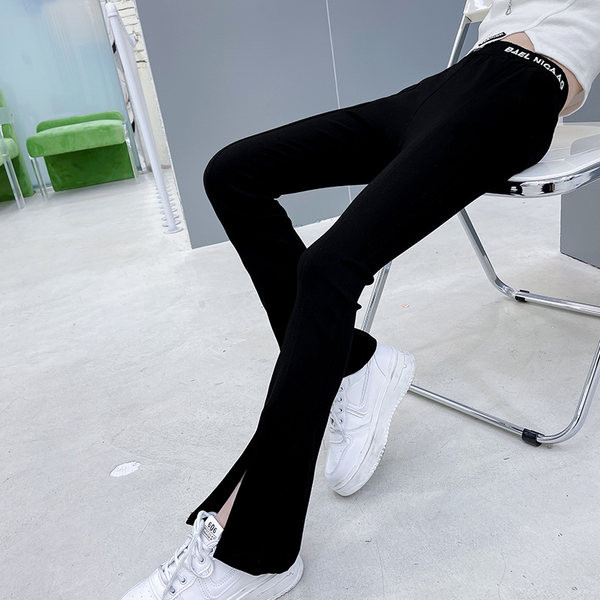 Elastsed laiade sääredega lastepüksid tüdrukutele