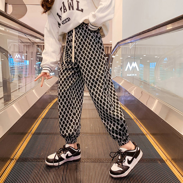 Vaikiškos raištelių kelnės mergaitėms