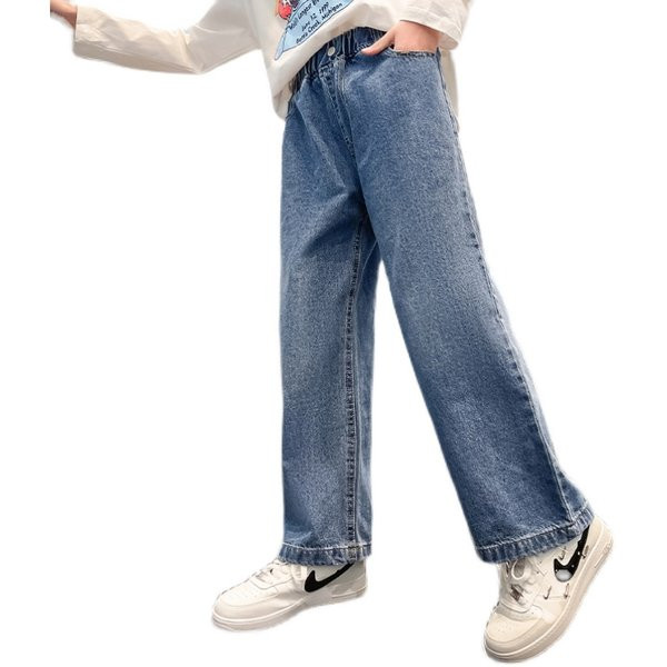 Vaikiški paminkštinti džinsai mergaitėms