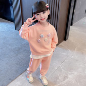 Set pentru copii cu motive florale si paiete