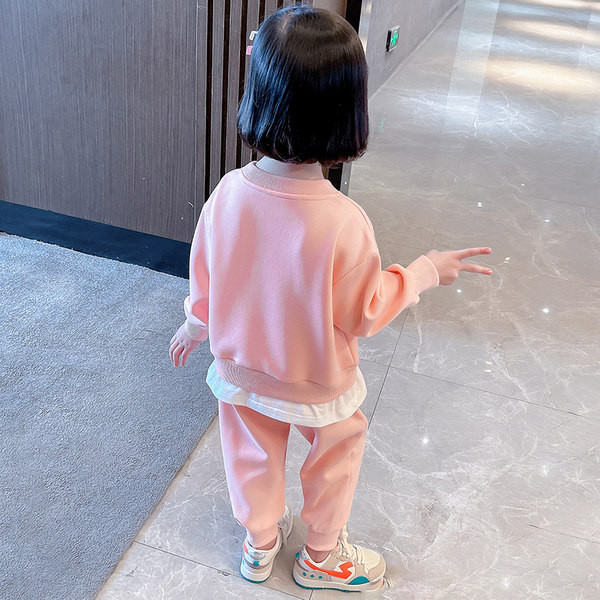 Set pentru copii cu motive florale si paiete