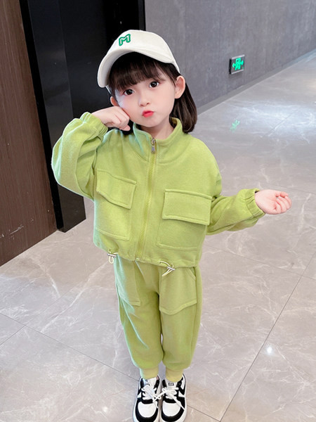 Dviejų spalvų vaikiškas rinkinukas mergaitei