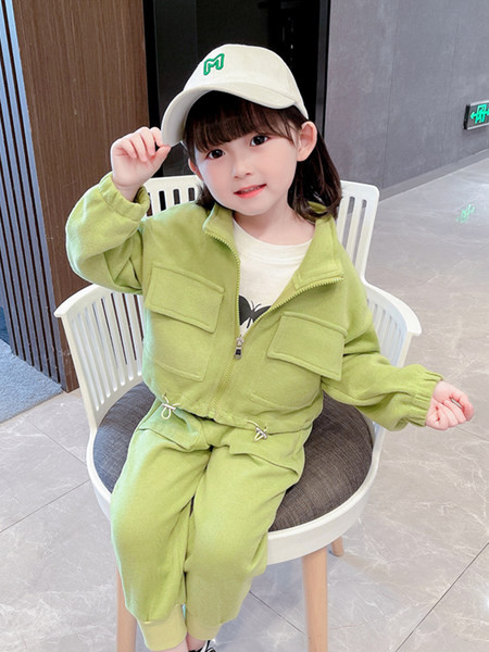 Dviejų spalvų vaikiškas rinkinukas mergaitei