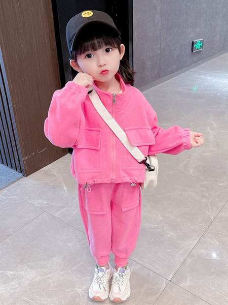 Dviejų spalvų vaikiškas rinkinukas mergaitei