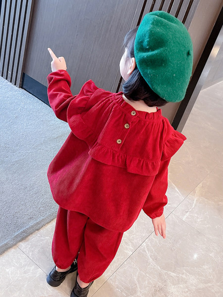 Dviejų dalių komplektas mergaitei, palaidinė ilgomis rankovėmis ir kelnės elastinėmis kojomis