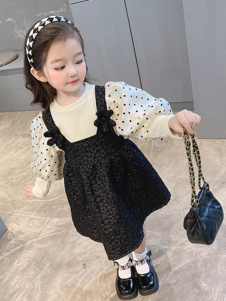 Set copii imprimat din doua piese pentru fete