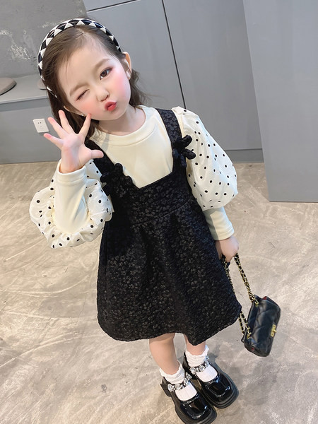 Set copii imprimat din doua piese pentru fete