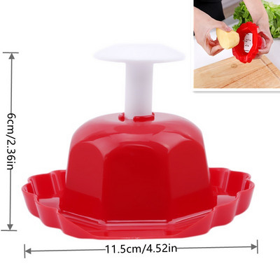 Drvena rešetka za rezanje krumpira Ribelica za povrće Valovita mreža Sjeckalica Rezač Valoviti nož Sjeckalica za salatu Kuhinjski Sjeckalica Gulilica Gnječilica