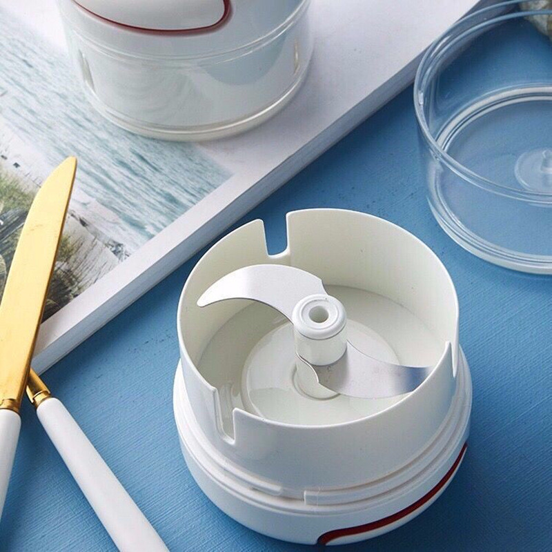 Mini presă de usturoi Usturoi pisat Usturoi tocat manual zdrobit Umplutură Se amestecă Concasor tras manual cu perie Ustensile de bucătărie de acasă