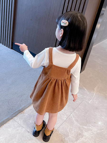 Set copii cu imprimeu si nasturi