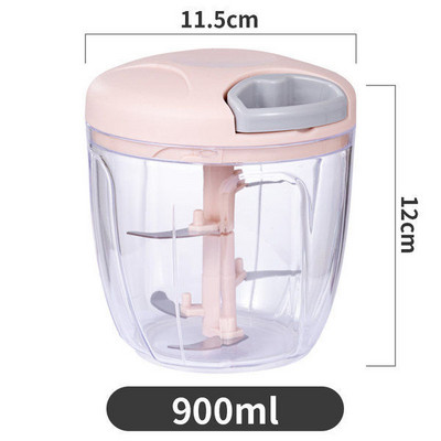 900 ml Rotate Zöldségvágó aprító szeletelő Gyümölcs Fokhagymaprés Sajtdaráló Főzési Kiegészítők Konyhai Szerszámok