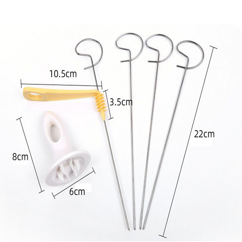 Rotire tăietor de cartofi din oțel inoxidabil din plastic răsucit în spirală tăietor de cartofi Whirlwind manual DIY Gadgets creative de bucătărie