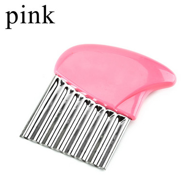 Višenamjenski rezač krumpira od nehrđajućeg čelika Valoviti nož Rezač pomfrita Rezač povrća Kuhinjski alati za rezanje pomfrita