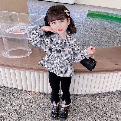 Set elegant pentru copii cu nasture si fanta