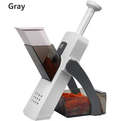 Tăiător manual de mandolină Tăiător de cartofi Răzătoare de morcovi Gadgets Lamă de oțel Mașină de tăiat carne Accesorii de bucătărie Instrument de tăiat alimente