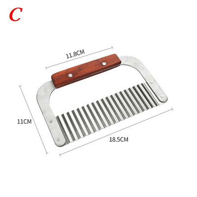 Tăiător de bucătărie Cartofi Tăiător de ceapă Cuțit Cartofi prăjiți Gadget ondulat Unelte Accesorii Procesoare de alimente Lucruri Accesorii pentru casă