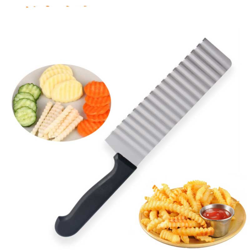 Tăiător de bucătărie Cartofi Tăiător de ceapă Cuțit Cartofi prăjiți Gadget ondulat Unelte Accesorii Procesoare de alimente Lucruri Accesorii pentru casă