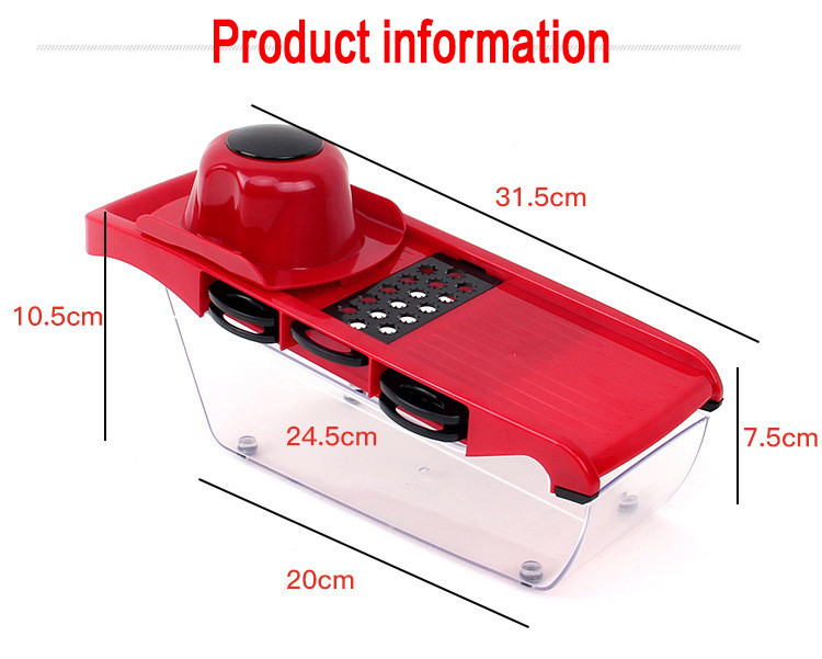 Cuțit pentru legume cu mâner Cuțit de oțel pentru mandolină Răzătoare de cartofi Răzătoare de morcovi Dispozitiv de feliere Accesorii de bucătărie Instrumente