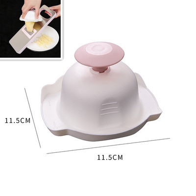 Medinė bulvių grotelių pjaustyklė Daržovių trintuvas Gofruotas tinklelis Pjaustyklė Banginis peilis Smulkintuvas Salotų smulkintuvas Virtuvės smulkintuvas Skustukas Smulkintuvas