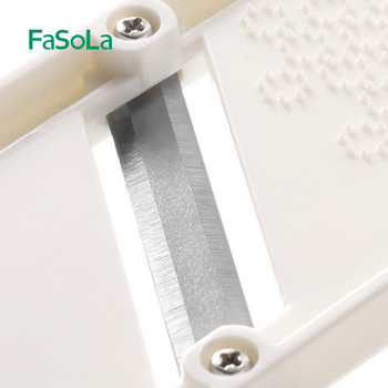 FaSoLa Fruit Shredders Vegetable Slicers Onion Cutter Πρέσες σκόρδου με Handguard από ανοξείδωτο ατσάλι Blade Gadgets κουζίνας