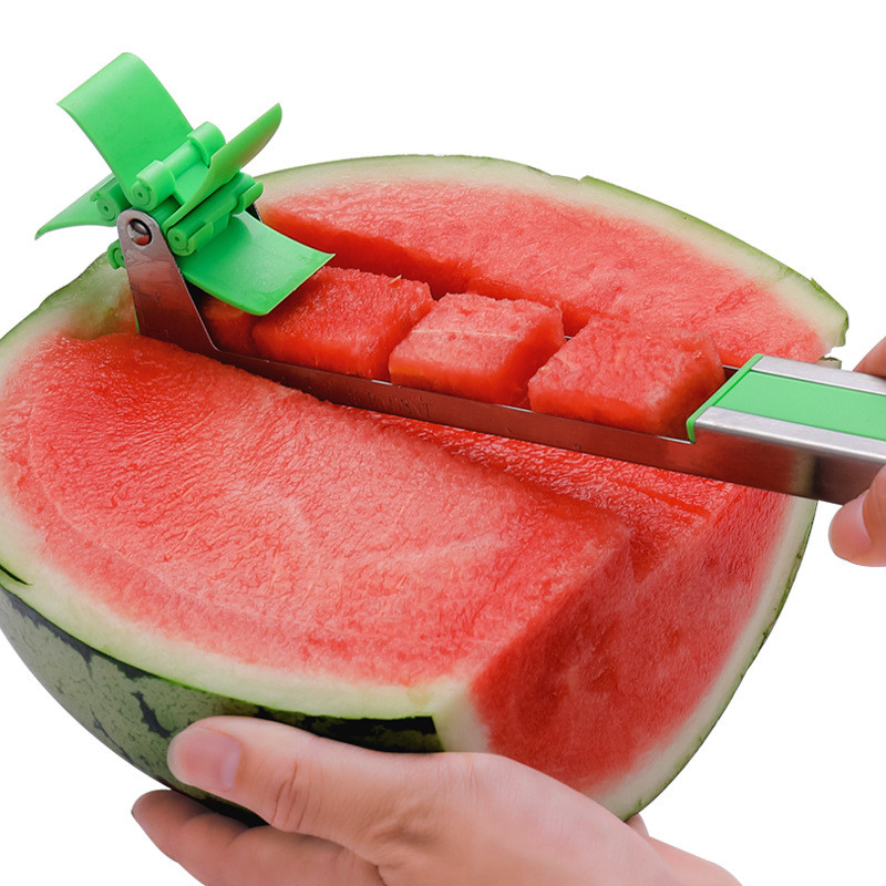 Tocător de fructe cu artefact pepene verde, accesorii multifuncționale pentru tăiere și alungire, instrument magic din oțel inoxidabil 304, accesorii de bucătărie