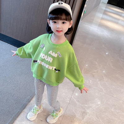 Dječji set tajica sa bluzom i natpisom za djevojčice