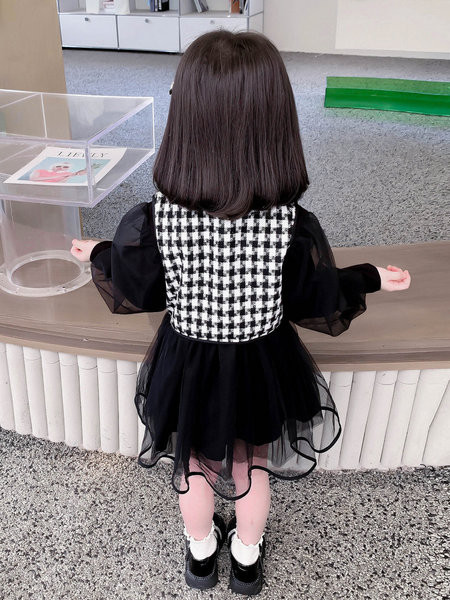 Set copii cu nasture si buzunar