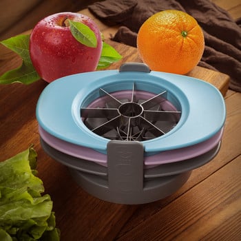 WAK Kitchen Apple Avocado Tomato Slicer Tool Manual Κόφτες φρούτων από ανοξείδωτο χάλυβα 3 ΤΕΜ Αξεσουάρ κουζίνας Εργαλείο λαχανικών φρούτων