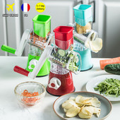 Tăiător manual de legume 3 în 1, răzătoare multifuncțională pentru cartofi, brânză, Keok, pentru legume, gadgeturi și accesorii de bucătărie