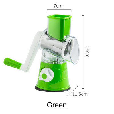 Tăiător manual de legume 3 în 1, răzătoare multifuncțională pentru cartofi, brânză, Keok, pentru legume, gadgeturi și accesorii de bucătărie