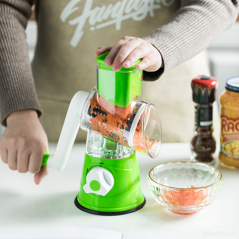 Tăiător manual de legume 3 în 1, răzătoare multifuncțională pentru cartofi, brânză, Keok, pentru legume, gadgeturi și accesorii de bucătărie