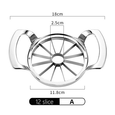 1vnt 304 nerūdijančio plieno obuolių pjaustyklė vaisių pjaustyklė obuolių šerdies kriaušių pjaustyklė peilis skustukas pjovimo įrankis virtuvės priedai