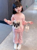 Dječji dvodijelni set za djevojčice sa 3D elementom