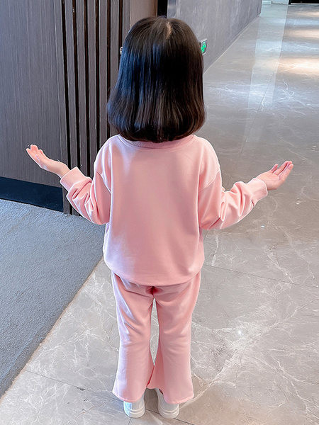 Dječji dvodijelni set za djevojčice sa 3D elementom