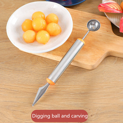 Nerūdijančio plieno trikampis vaisių drožybos peilis vaisių lėkštė Artefaktinis trikampis daržovių peilis Neslystantis drožybos peilis virtuvės įrankis