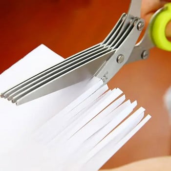 Ψαλίδι πολλαπλών στρώσεων Onion Scissors Ανοξείδωτο ατσάλι Μαχαίρι κοπής κρεμμυδιού Herb Seaweed Spice Scissors Ψαλίδι κουζίνας Scissor Gadgets