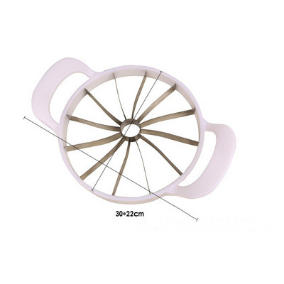 Arbūzų pjaustyklė vėjo malūno formos pjaustyklė, skirta arbūzų nerūdijančio plieno energijos taupymo vaisių pjaustytuvams